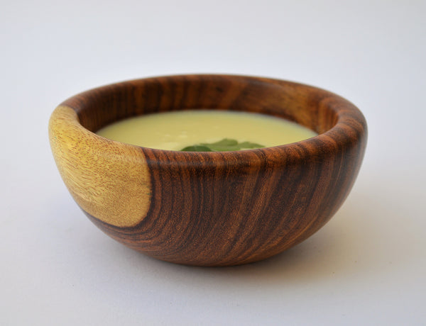 Hand-turned noodle / soup bowl