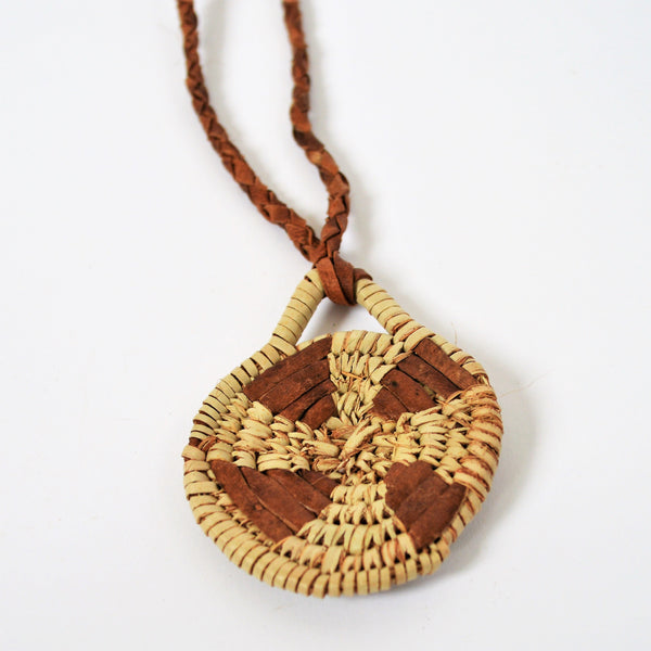 Hippie woman necklace, Leather necklace, Tribal handmade jewelry