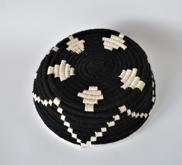 Traditional Egyptian wool palm fruit plate