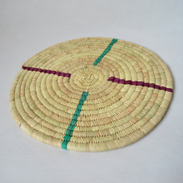 Round woven wall and table Decor