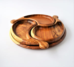 wooden Big tray set (Harmony)