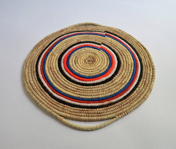 Tribal wall basket