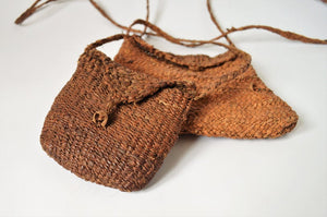 Primitive braided leather bag cross body mini bag